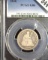 1848 Type 2, No Motto U.S. Seated Liberty Quarter, PCGS slabbed G06. Mintage of 146,000. This piece