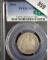 1864 Type 2 No motto U.S. Seated Liberty Quarter, slabbed PCGS VG10 Green label CAC. Great Civil War
