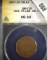 1867 U.S. Two Cent Piece, ANACS slabbed DDO FS-101 Die 1 VG10.