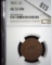 1865 U.S. Two Cent Piece, NGC slabbed AU53 BN, nice Civil War Date.