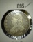 1834 Capped Bust Half Dollar, Fine.