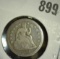 1840 with drapery U.S. Seated Liberty Dime, VG. 377,500 mtg.