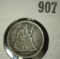 1863 S U.S. Seated Liberty Dime, Very Fine. Civil War Year. Low mintage of only 157,500.