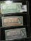 1954 Bank of Canada Dollar; 1954 Bank of Canada $2; & 1954 Bank of Canada $10 Bank notes.