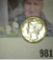 1942 P Mercury Dime, Brilliant Uncirculated.