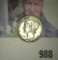 1944 D Mercury Dime, Brilliant Uncirculated. FSB.