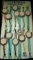 (12) Silver Dollar Bolo Ties on Sales Stand up Display. (No coins) Made in U.S.A.