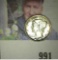 1945 D Mercury Dime, Gem BU with FSB. Lovely original toning.