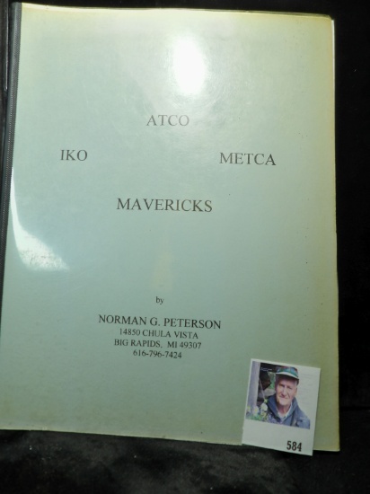 1993 Issue of "ATCO-METCA-IKO Mavericks", by Norman G. Peterson, 373 columns, clear plastic binding.