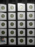 19-piece Set of all different 1965-1984 date or Mint mark Washington Quarters. All carded.