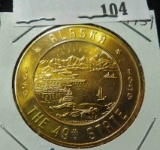 1959 Fairbanks, Alaska Souvenir Coin. BU.