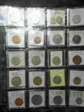 Group of 21 nicer foreign coins - no silver - includes France, Italy, Belgium, Germany, Jamaica, Yug