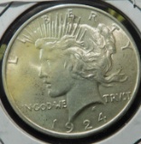 1924 Peace Dollar - BU