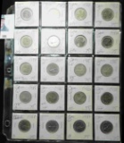 (20) Canada Caribou Quarters, carded, and in a plastic page. Dates 1981-1993. All high grade. Priced