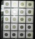 (20) Canada Caribou Quarters, carded, and in a plastic page. Dates 1971-1973. All high grade. Priced