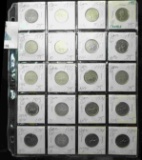 (20) Canada Caribou Quarters, carded, and in a plastic page. Dates 1973-1974. All high grade. Priced