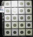 (20) Canada Caribou Quarters, carded, and in a plastic page. Dates 1978-1981. All high grade. Priced