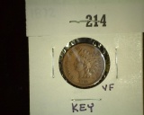 1872 Â  Â  Indian Head Cent Â   - Scarce Date, VF.