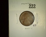 1912 D Lincoln Cent, VF.