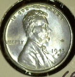 1943-D Lincoln Cent, BU.
