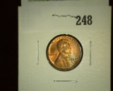 1944-D Lincoln Cent, Red-Brown Uncirculated.