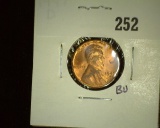 1947-D Lincoln Cent, mostly Red Uncirculated.