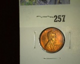 1951-D Lincoln Cent, Red Uncirculated.