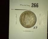 1910 Liberty Nickel, EF.