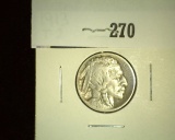 1913 P Type 2 Buffalo Nickel, Fine.