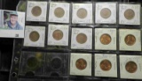 (8) Canada small Cents in holders & (5) Uncirculated Mint Error Lincoln Cents. All stored in the sam