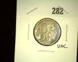 1936-D Buffalo Nickel, AU.
