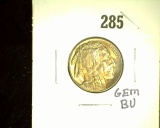 1938-D Buffalo Nickel, Gem BU.