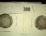 1914-D & 16 P Barber Dimes Â 