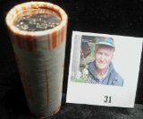 2007 D Original Bank-wrapped Roll of Washington Statehood Quarters, Gem BU.