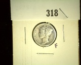 1928-DÂ  Â  Mercury Dime