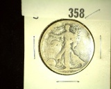 1929-SÂ  Walking Liberty Half Dollar