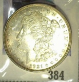 1921Â P Morgan Silver Dollar, High Grade.
