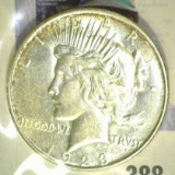 1923Â DÂ  Peace Silver Dollar