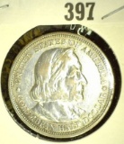 1892Â Commemorative Half Dollar - Columbian Exposition.