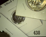Ok Vendor Token, Wall South Dakota Token, Louisiana Quarter Token, & Cedar Valley Road Token.