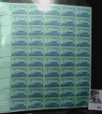 (6) Mint Sheets of U.S. Stamps. Total face value $26.50.