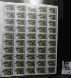 (6) Mint Sheets of U.S. Stamps. Total face value $23.00