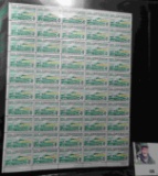 (6) Mint Sheets & a partial sheet of U.S. Stamps. Total face value $13.00