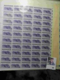 (10) Mint Sheets of U.S. Stamps. Total face value over $15.00.