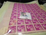Mint Sheets of U.S. Stamps. Total face value more than $15.00.