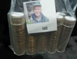 (10) Solid date rolls of Memorial Cents: 1960 D Small date, 1970 S, 72 D, 74 D, 75 D, 77 D, 78 D, 79