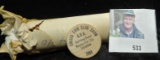 Original Roll of Approximately forty 1964 American Numismatic Association Building Fund Wooden Nicke