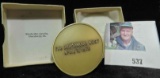 The Broadmoor/The Broadmoor West/April 3, 1976 Medallic Art high relief bronze medal in original box