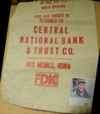 Medium Canvas Money Bag 