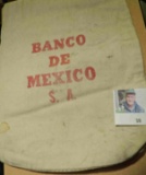 Large Canvas Money Bag 